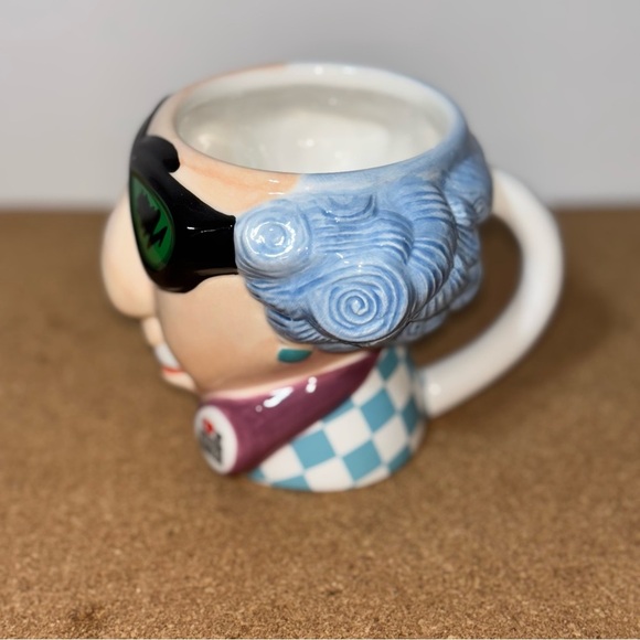 J Wagner Shoebox Maxine Coffee Tea Cup Quirky Grandma Mug with Sunglasses - Picture 2 of 7